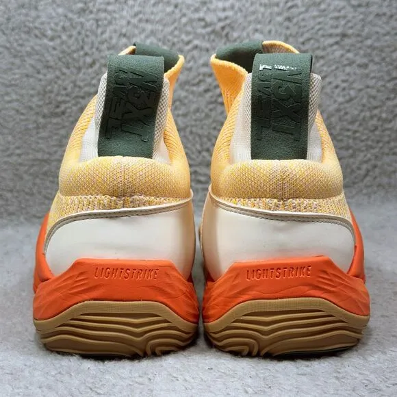 Adidas N3XT L3V3L 2020 Mens Size 7.5 Laceless Basketball Shoes Gold White