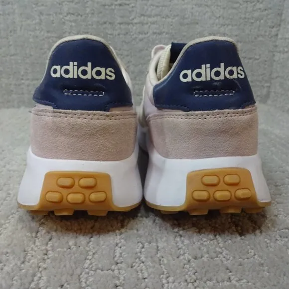 Adidas Neo Run 70S Women's Size 10 US Pink Comfort Lace Up Running Shoes HQ1975