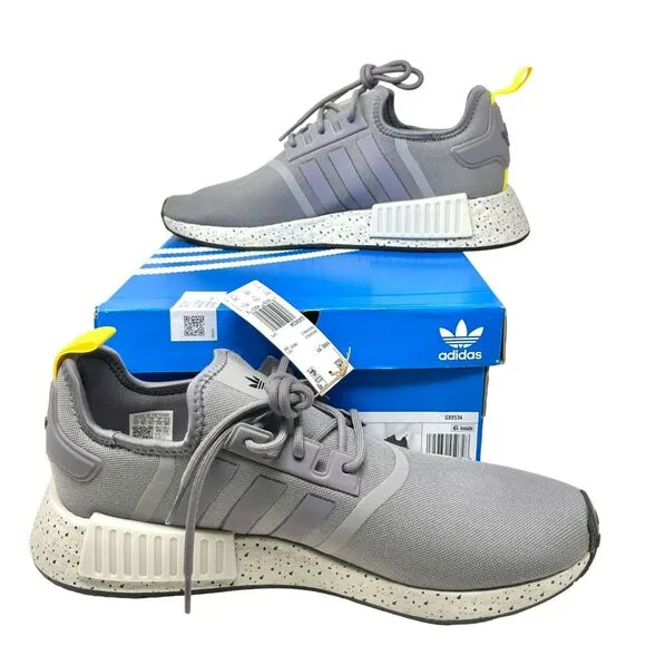 adidas NMD R1 Mens Size 11 Trace Grey Cloud White Core GX9534