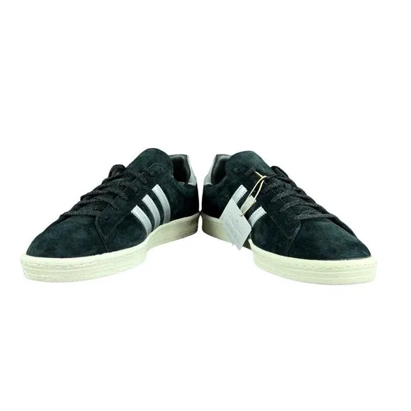 Adidas Originals Campus 80s Black White Suede Shoes GX7330 Men's Sizes 7.5 - 12