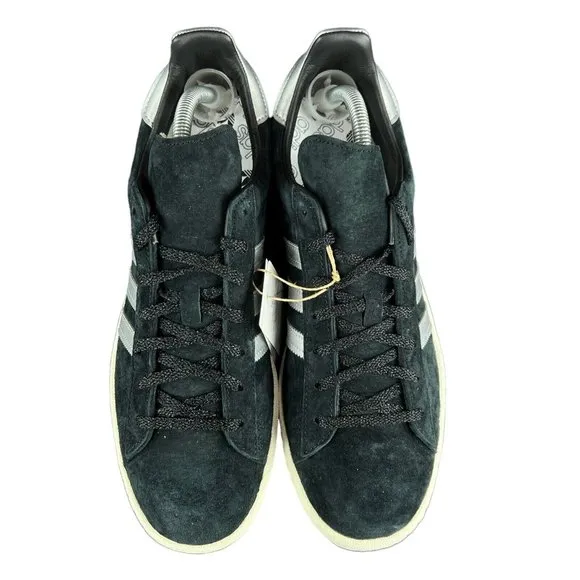 Adidas Originals Campus 80s Black White Suede Shoes GX7330 Men's Sizes 7.5 - 12