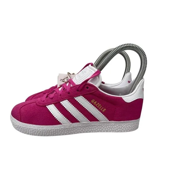 Adidas Originals Gazelle C Fuchsia Cloud White Shoe IF9806 Youth Girl's Size 13K