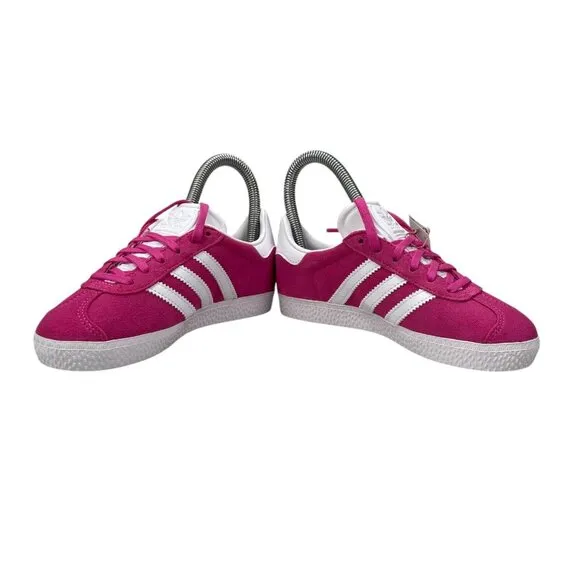 Adidas Originals Gazelle C Fuchsia Cloud White Shoe IF9806 Youth Girl's Size 13K