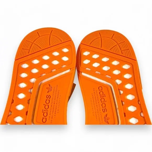 Adidas Originals NMD R1 Womens 6.5 Bright Orange Black GV9439 Boost New