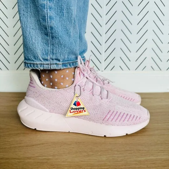 ⭐Adidas Originals Swift Run 22 Decon Women Comfy Shoes Sz 9 Pink Purple GW6884⭐
