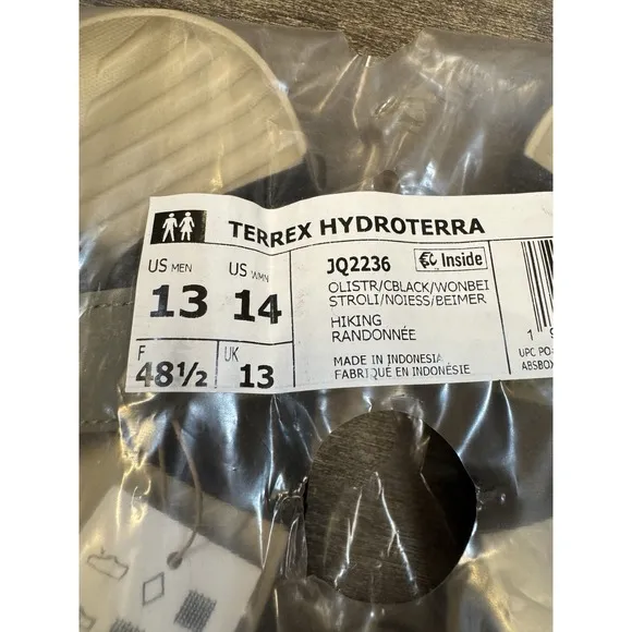 adidas Originals TERREX HYDROTERRA Olive Strata Core Black Wonder Beige 13/14