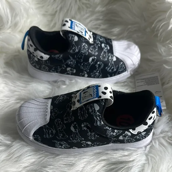 Adidas Originals X Disney 101 Dalmatians Superstar 360 Shoes Kids Size 10K