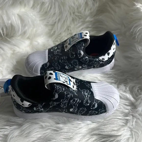 Adidas Originals X Disney 101 Dalmatians Superstar 360 Shoes Kids Size 10K