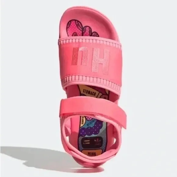 𝅺ADIDAS Pharrell x Adilette 2.0 RARE Sandal 'Hyper Pop' Pink Size 9