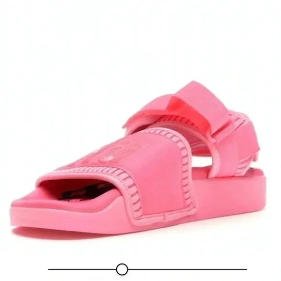 𝅺ADIDAS Pharrell x Adilette 2.0 RARE Sandal 'Hyper Pop' Pink Size 9