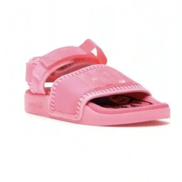 𝅺ADIDAS Pharrell x Adilette 2.0 RARE Sandal 'Hyper Pop' Pink Size 9