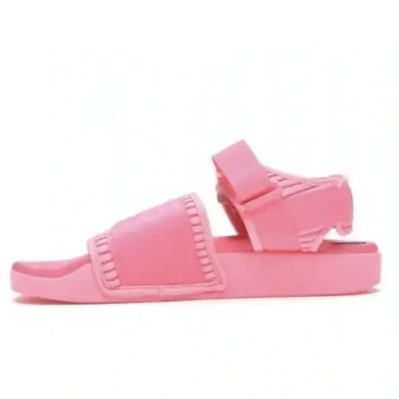 𝅺ADIDAS Pharrell x Adilette 2.0 RARE Sandal 'Hyper Pop' Pink Size 9