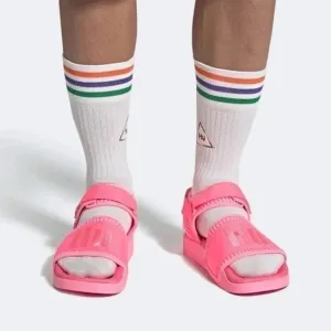 𝅺ADIDAS Pharrell x Adilette 2.0 RARE Sandal 'Hyper Pop' Pink Size 9