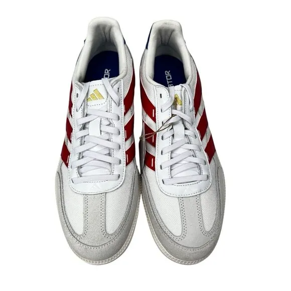 Adidas Predator Freestyle White Better Scarlet Blue Shoes IG8974 Men's Size 9.5