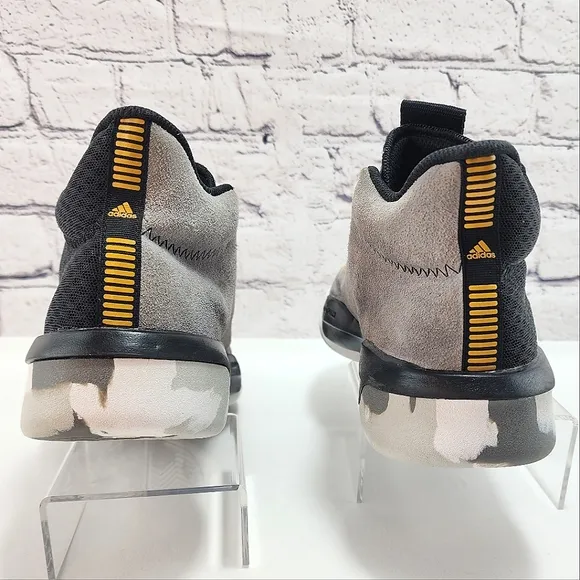 ADIDAS Pro Next 2019 K – Basketball sneakers, black/grey, size 6.5