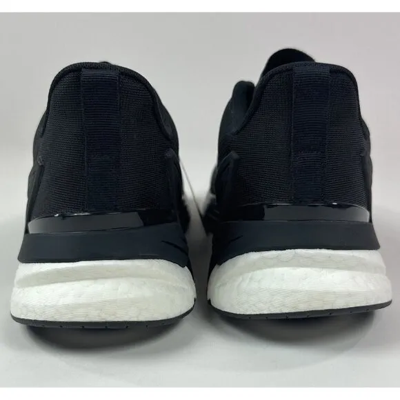 Adidas Response Super Mens 11.5 Black White Low Running Shoes Sneakers FY6482