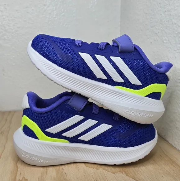 Adidas RUNFALCON 5 EL I Blue/White BABY Shoes  IE8595    #22