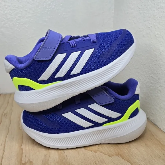 Adidas RUNFALCON 5 EL I Blue/White BABY Shoes  IE8595    #22