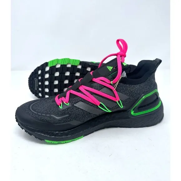 Adidas Running Shoes Ultraboost 20 LAB Explorer Black Pink GZ7362 Mens Size 9.5