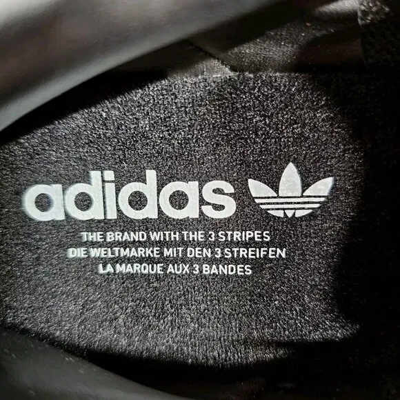 Adidas Sambae OG Leather Shoes Black/Gum Sole ID0436 - Women's Size 10