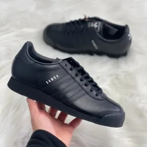 Adidas Samoa Core Black Triple Black Mens Shoes IG1817 NEW All Sizes