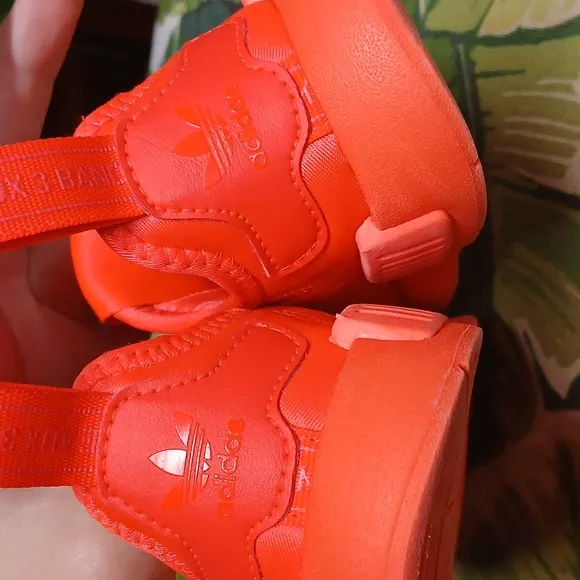 Adidas Solar Red Sneakers, Size 6 (Baby)