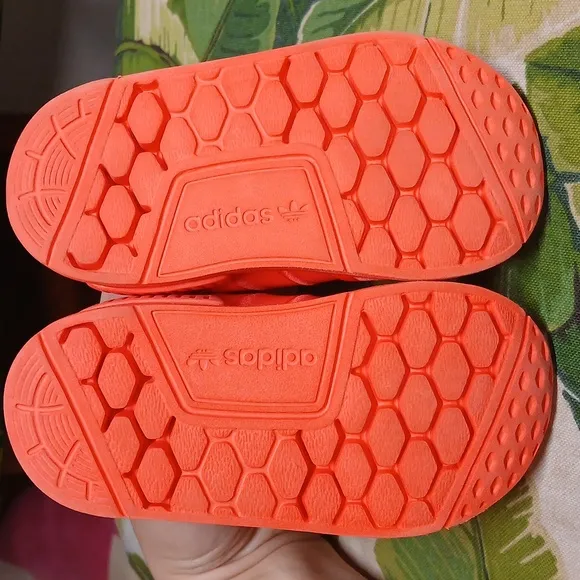 Adidas Solar Red Sneakers, Size 6 (Baby)