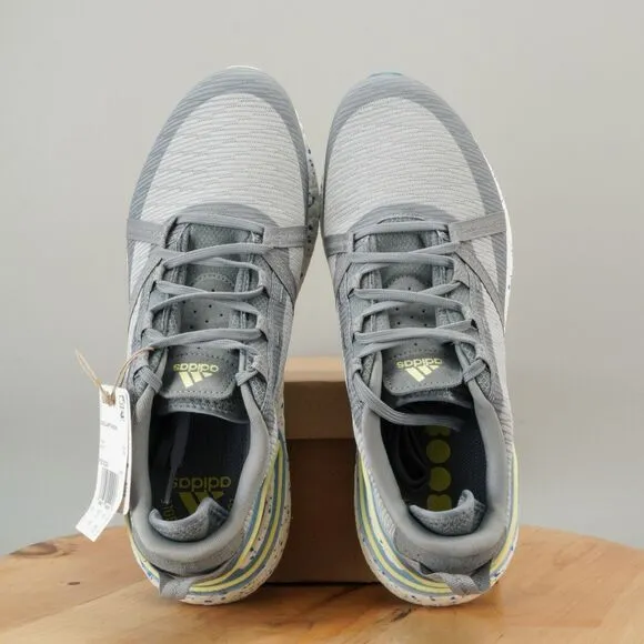 Adidas Solarthon Primegreen Mens Size 11 Spikeless Golf Shoes Grey NEW