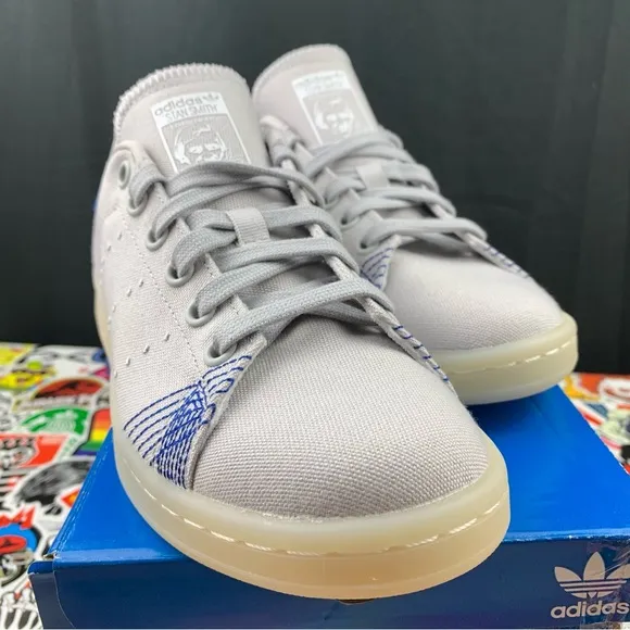 Adidas Stan Smith Prime Blue Grey 5 Mens / 6.5 Womens