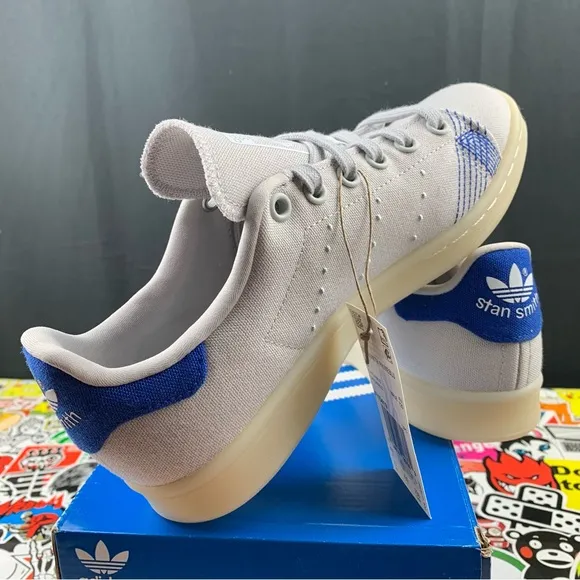 Adidas Stan Smith Prime Blue Grey 5 Mens / 6.5 Womens