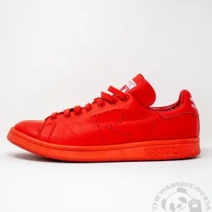 Adidas Stan Smith Raf Simons Sneakers Cherry Red Lace Shoes Sports Mens 7 B24050