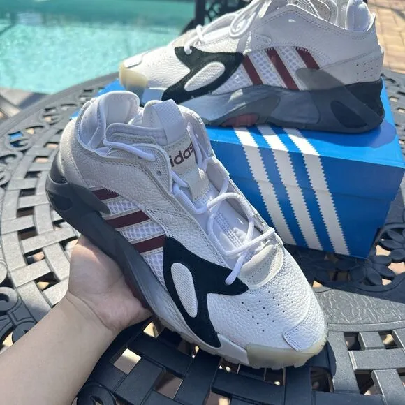 Adidas Streetball Collegiate Burgundy Men's Athletic Shoes EF6990 Size 7