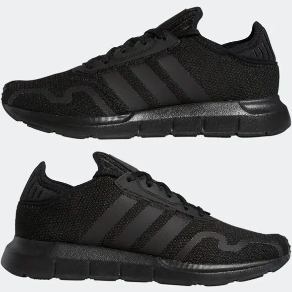 Adidas Swift Run X FY2116 Men's Core Black Sneaker Shoes Size US 10 ON182