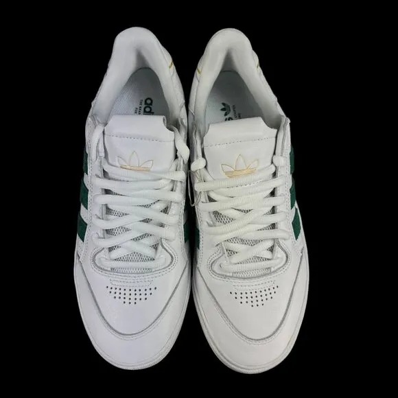 Adidas Tyshawn Low Cloud White Green Gold Shoes GY6954 Men's Sizes 9 - 13