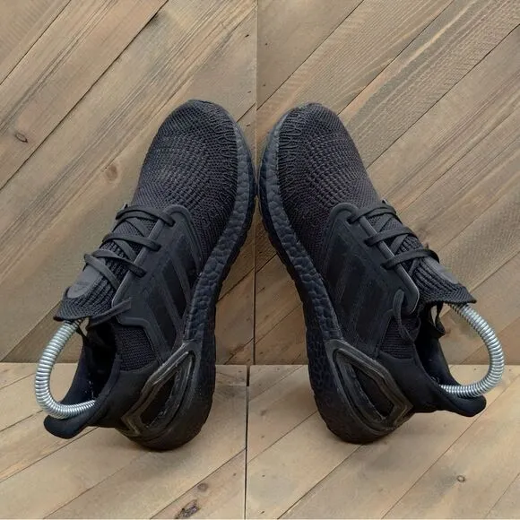 Adidas UltraBoost 20 Running Shoes Womens Size‎ 6.5 Triple Black Athleisure