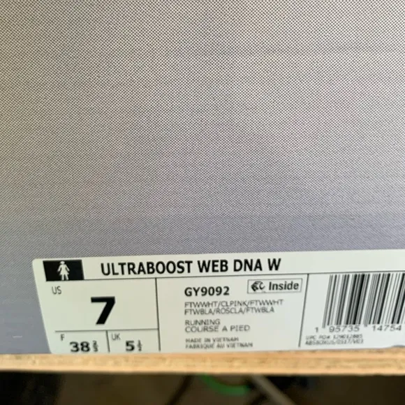 adidas UltraBOOST Web DNA Clear Pink