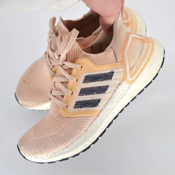 Adidas X Parley Ultraboost 20 SB Running Shoes Linen Legend Ink FW5667 Women's 6