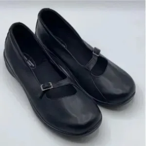 Aetrex Women's Black Sarah Mary Jane Comfort Shoes Size 9.5