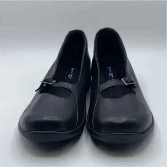 Aetrex Women's Black Sarah Mary Jane Comfort Shoes Size 9.5