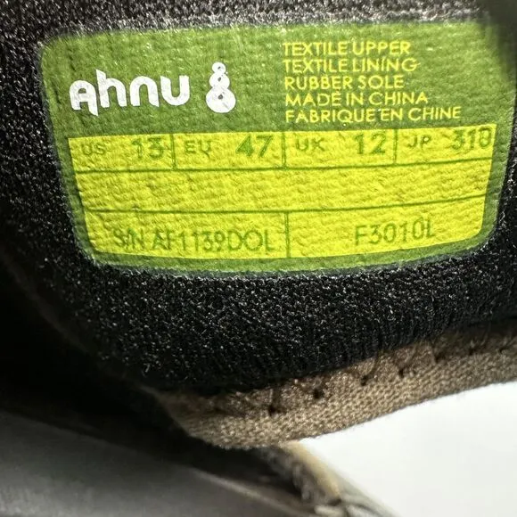 Ahnu Kovar Sports Sandals Mens Size 13 Tan Brown Slip On Outdoor Shoe Strap
