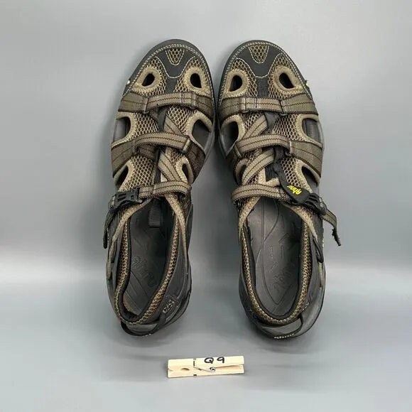 Ahnu Kovar Sports Sandals Mens Size 13 Tan Brown Slip On Outdoor Shoe Strap
