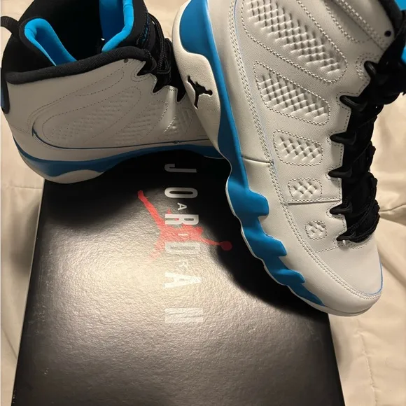 Air Jordan 9 retro summit white/black mens 10.5