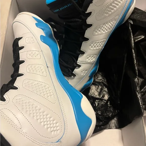 Air Jordan 9 retro summit white/black mens 10.5