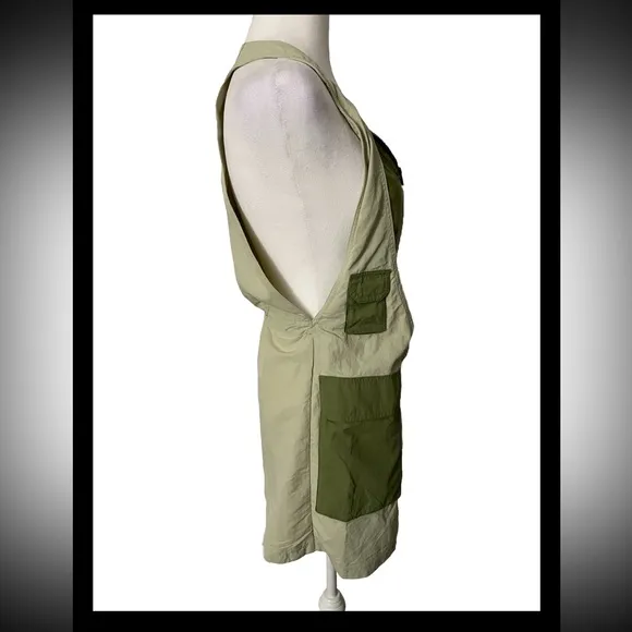 Air Jordan Green Vest Mini Dress XS
