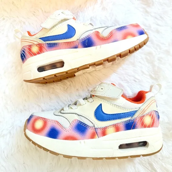 Air Max 1 SE EasyOn Little Kids Girls Size 12C Sneakers Shoes
