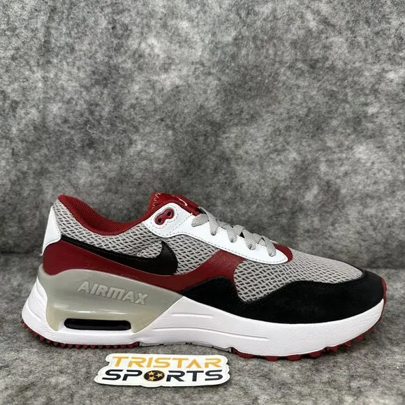 Alabama Crimson Tide Nike Air Max SYSTM Shoes Mens Size 9 Roll Tide DZ7744-001