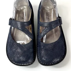 Alegria Dayna Sea Essence 37 Blue Sparkle Pro Nursing Shoe Day-250