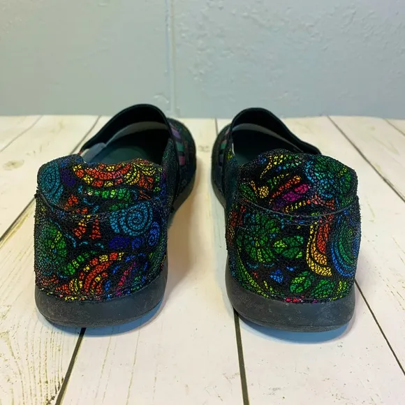 Alegria Glee Stained Glass Signature Leather Comfort Shoe Women's 38/7.5 - 8