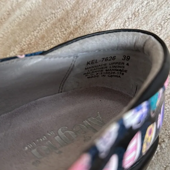 Alegria Keli Teacup Professional Shoe size Patent Clogs Black Patent Size 39 | 9