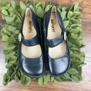 Alegria Mary Jane Shoes Black Size 37